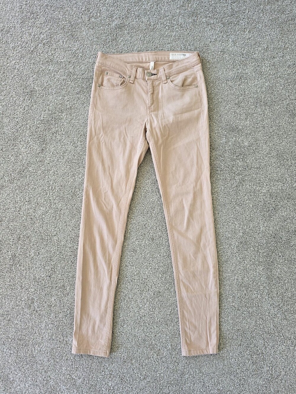 Rag & Bone Women’s Skinny Jeans in Blush Pink